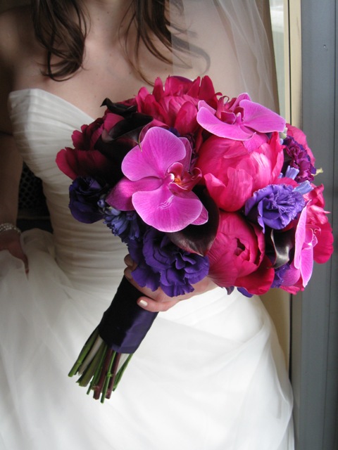 The bridal bouquet 