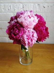 Bridal Bouquet of Pink Peonies